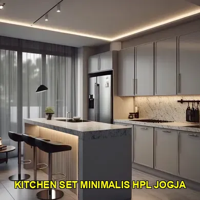 Keunggulan Kitchen Set Minimalis HPL di Jogja untuk Hunian Modern